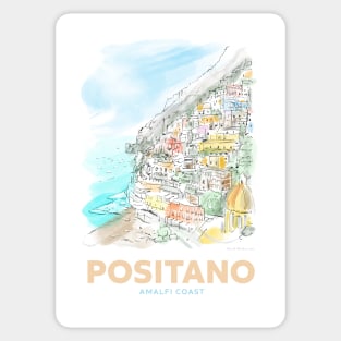 Positano Amalfi Coast Sticker